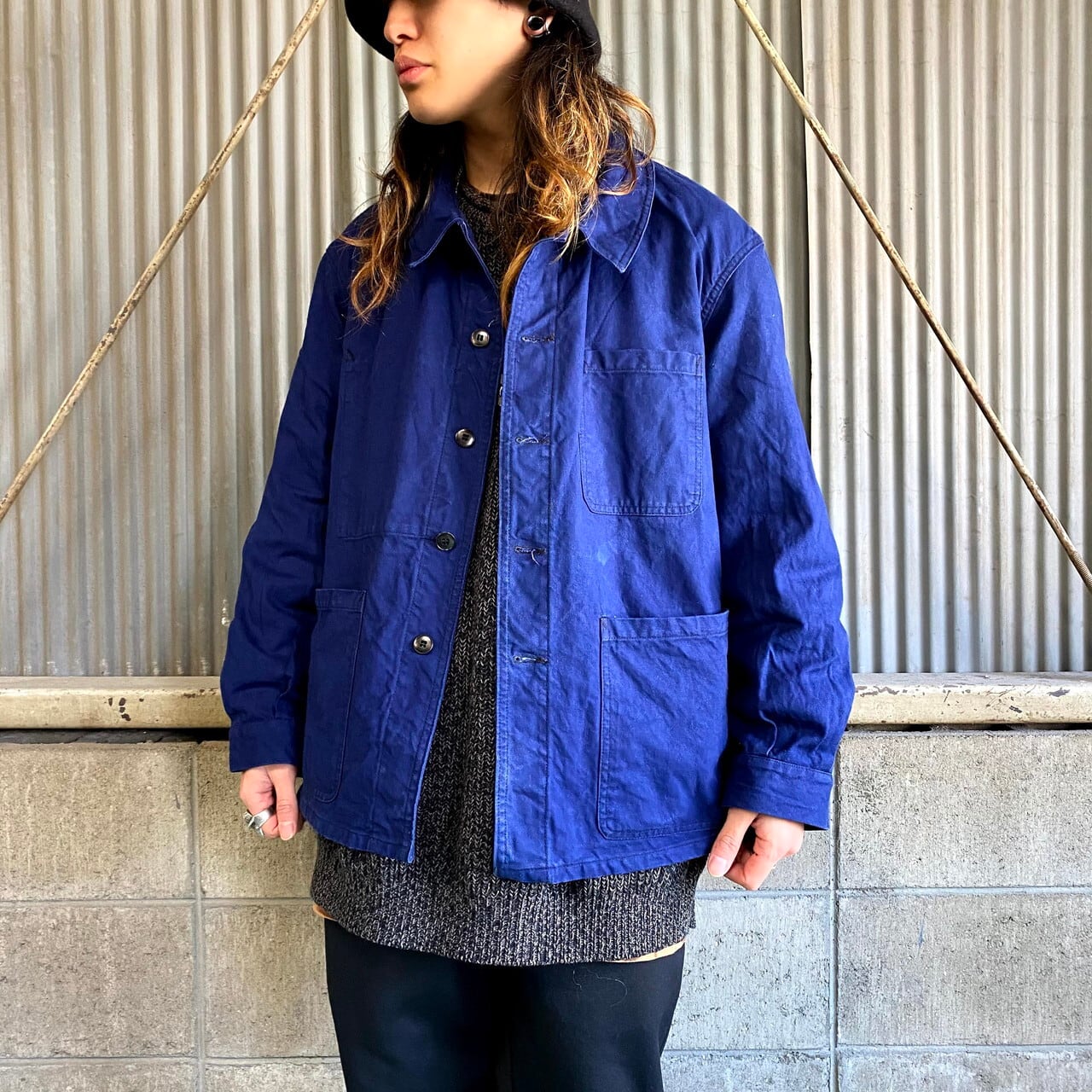 nonnative デニム カバーオール ワーク ジャケット 0 ビンテージ