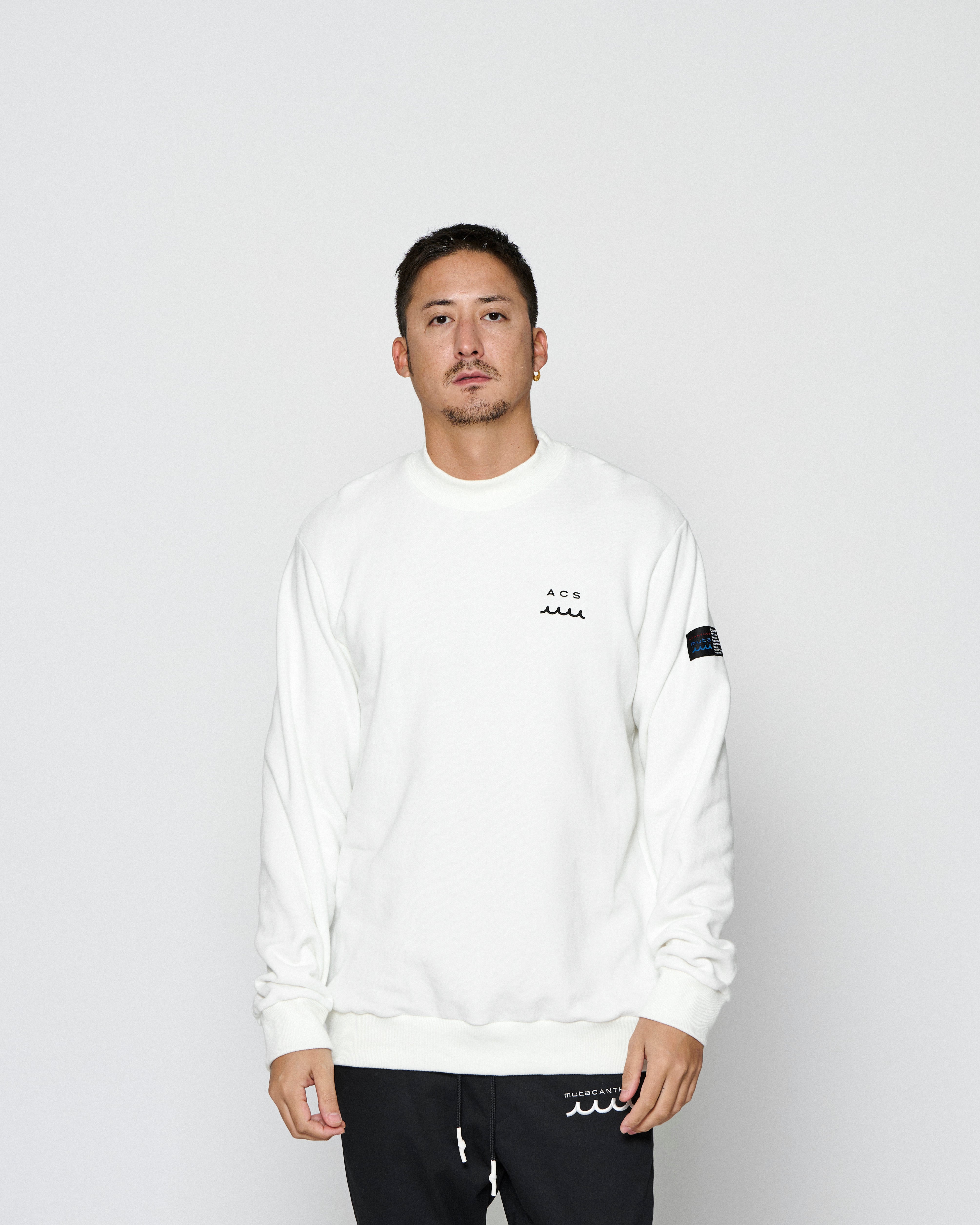 予約販売9月下旬～10月中旬入荷】muta MARINE × ACANTHUS モックネック