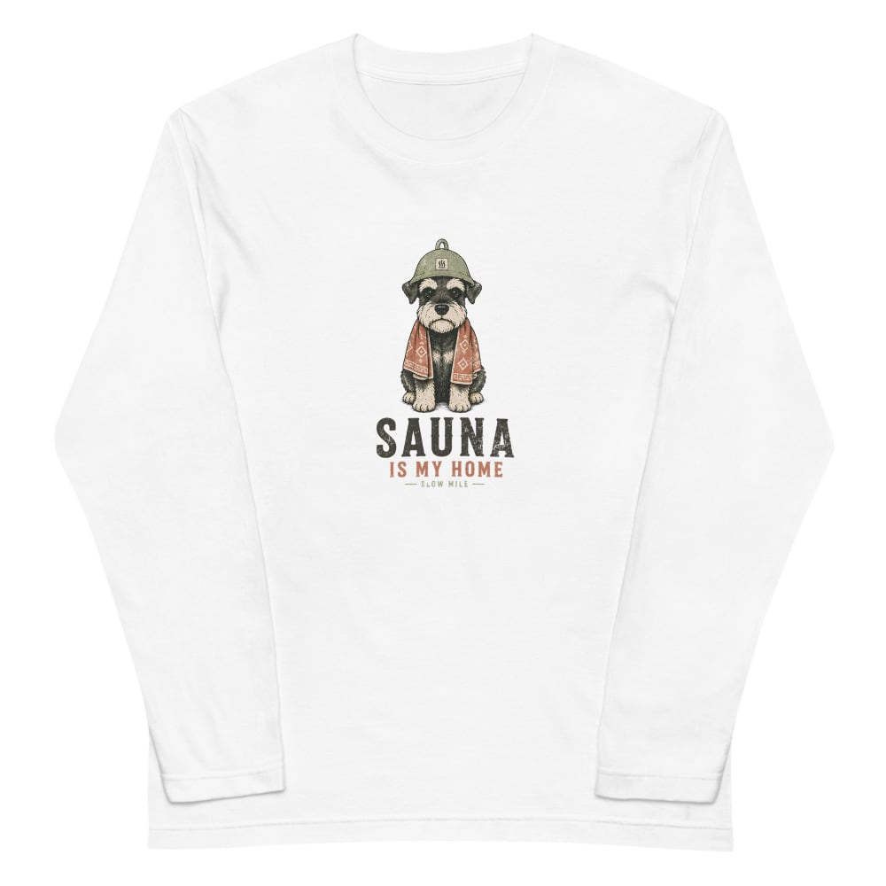Sauna Home Long Sleeve Tee S0067