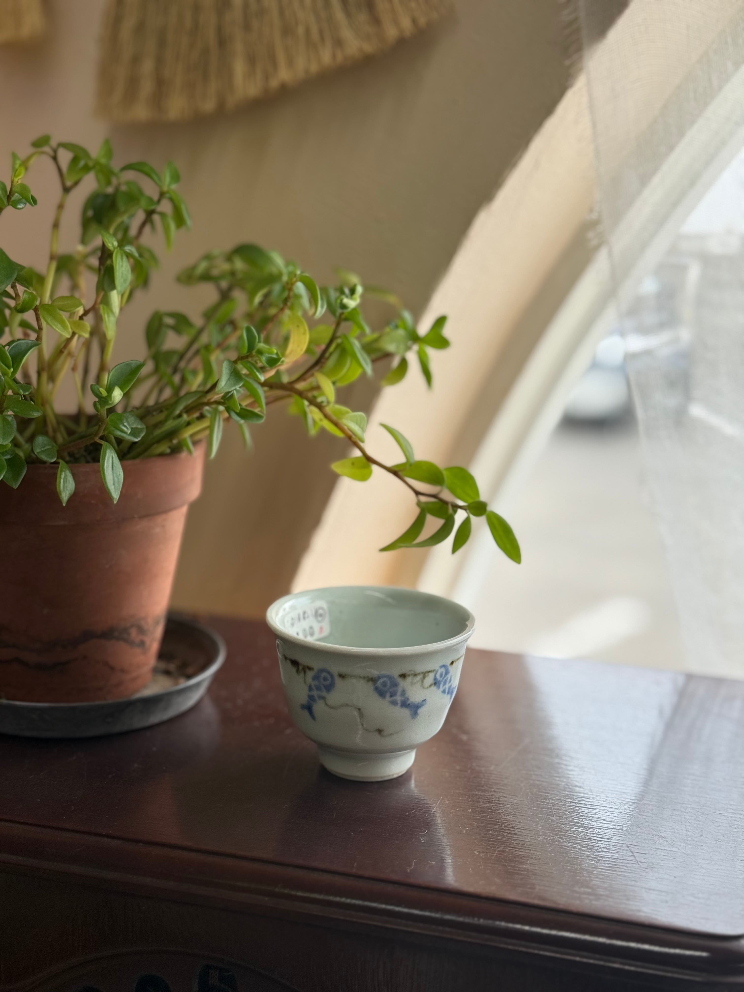 中田窯　皿22cm3枚　新品未使用 894f5d44a3c3195b1e31003106db78