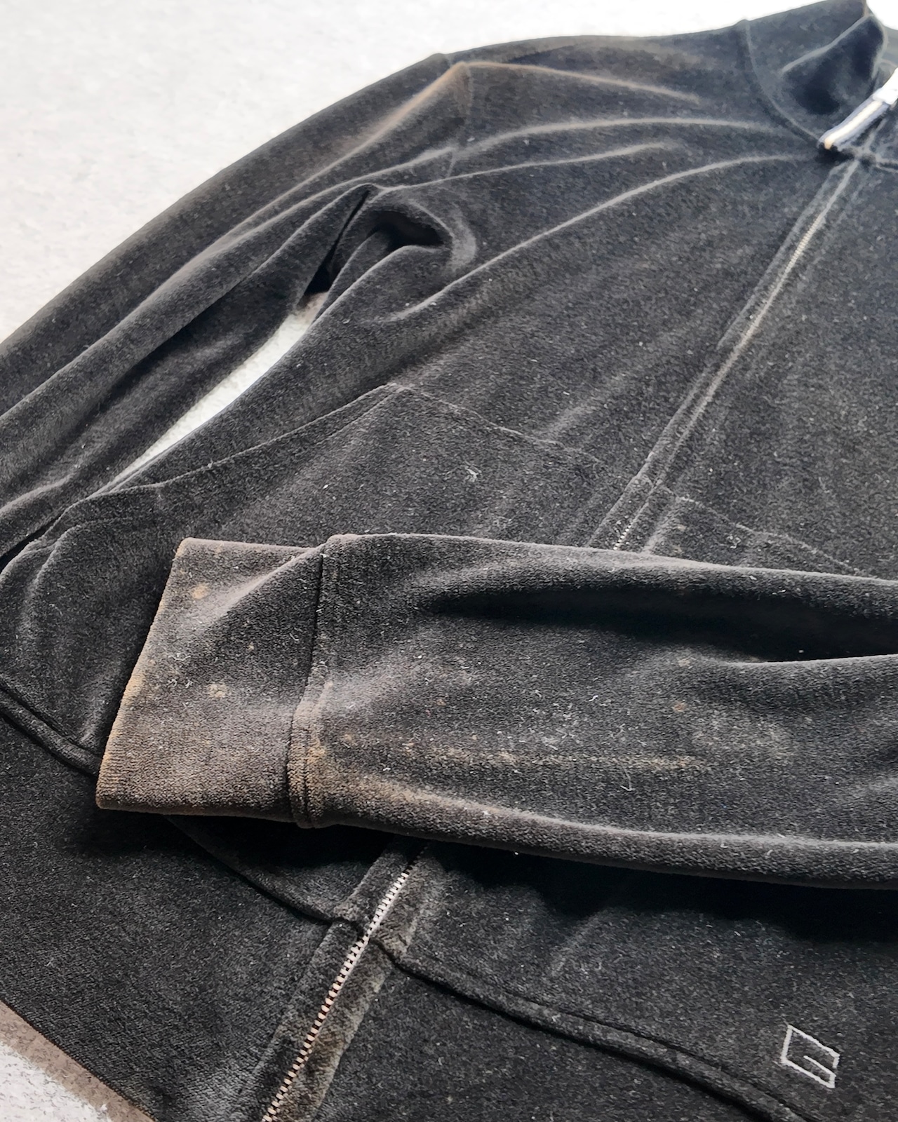 【GUCCI】double zip track jacket