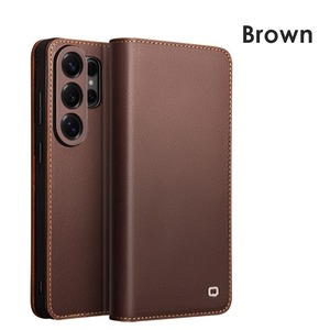 ◆Galaxy S26/S25/Plus/Ultra◆ Genuine Leather Stitching Wallet Case / 本革 レザー ステッチ 手帳型 ウォレット スマホケース