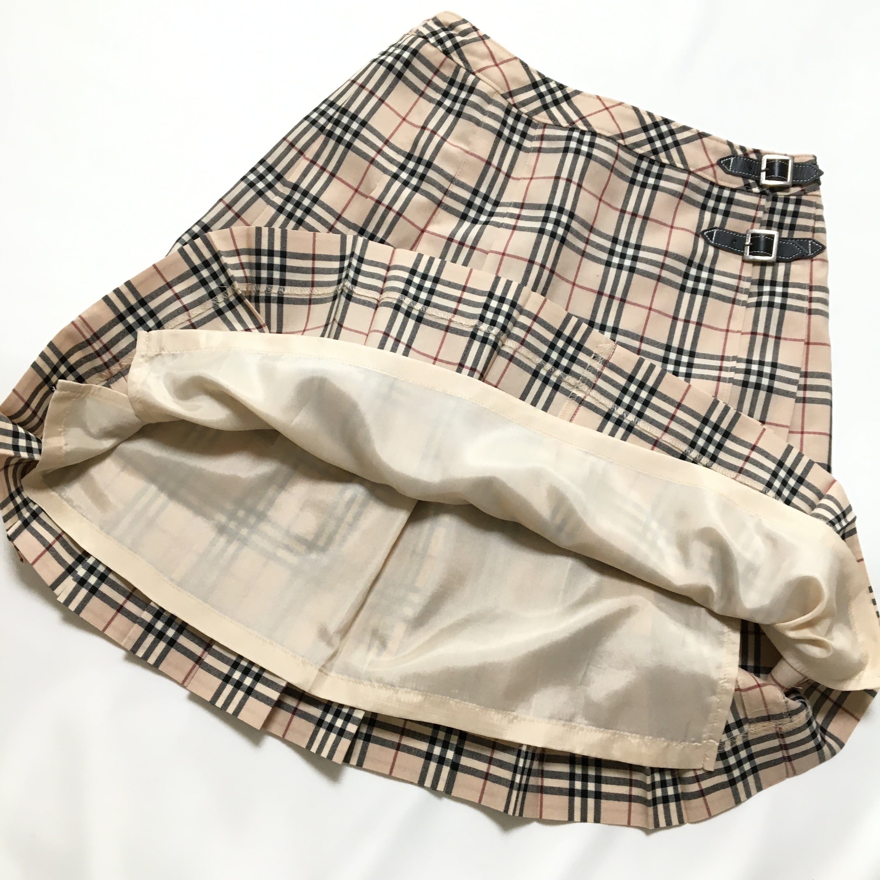 BURBERRY バーバリー ノバチェック スカート burberry skirt バーバリー スカート ノバチェック プリーツ 0 | AKUBI