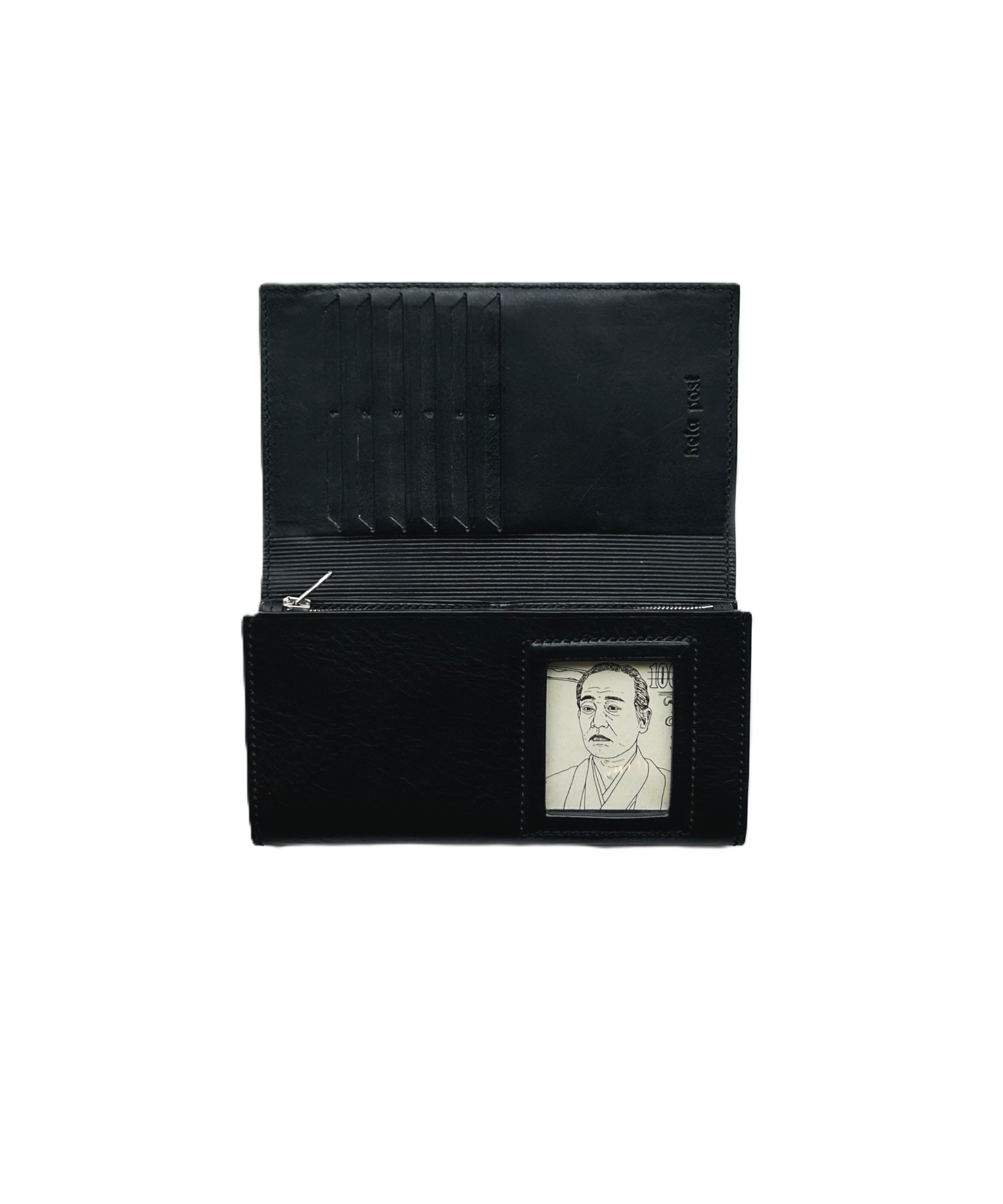 beta post / B02Y WL-34 PORTRAIT LONG WALLET VACHETTA LEATHER