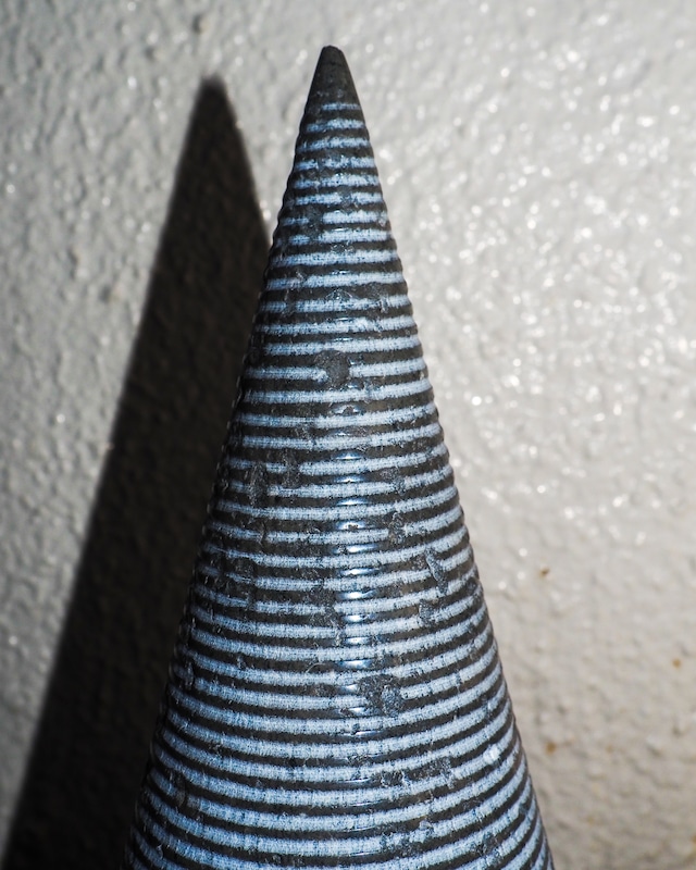 1993 Handmade conical stone object – Made in Portugal