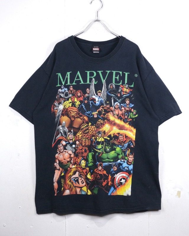 【Caka act2】“MARVEL” “Contest of Champions” Character Graphic Loose T-Shirt