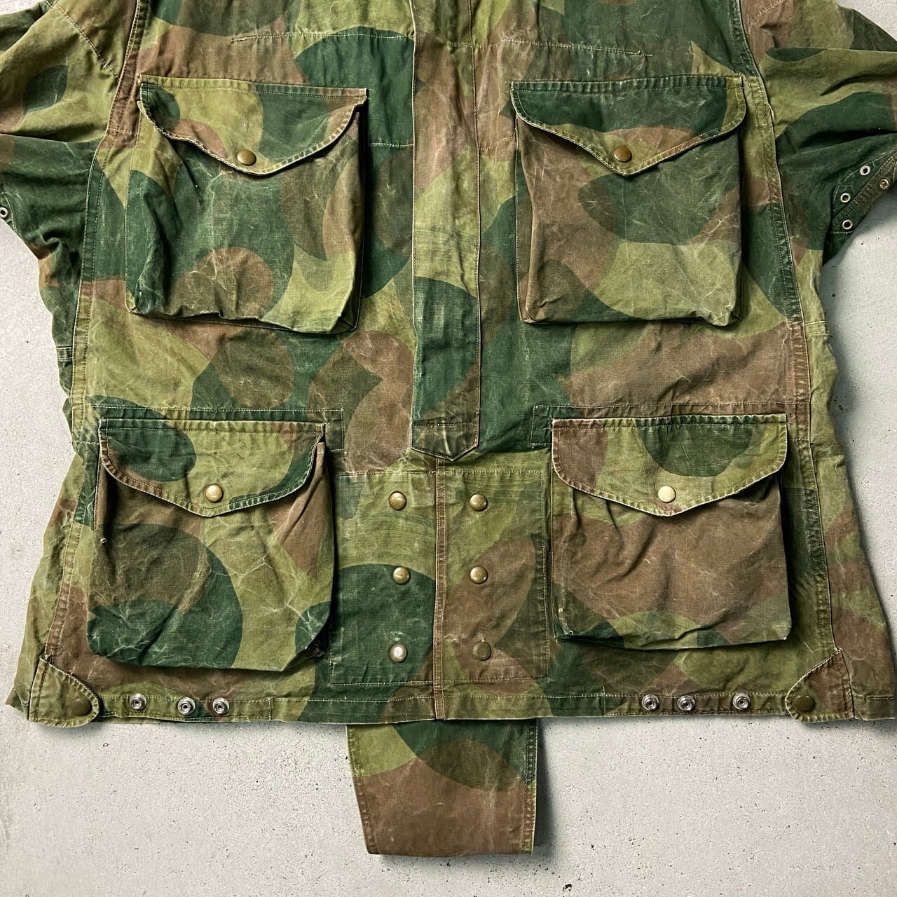53年納品 ベルギー軍 デニソンスモック ブラッシュストロークカモ 