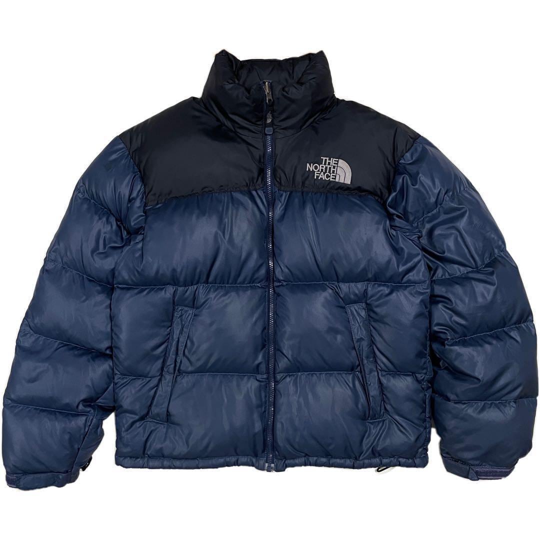 THE NORTH FACE ヌプシ L 700 ネイビー 黒ノースフェイス