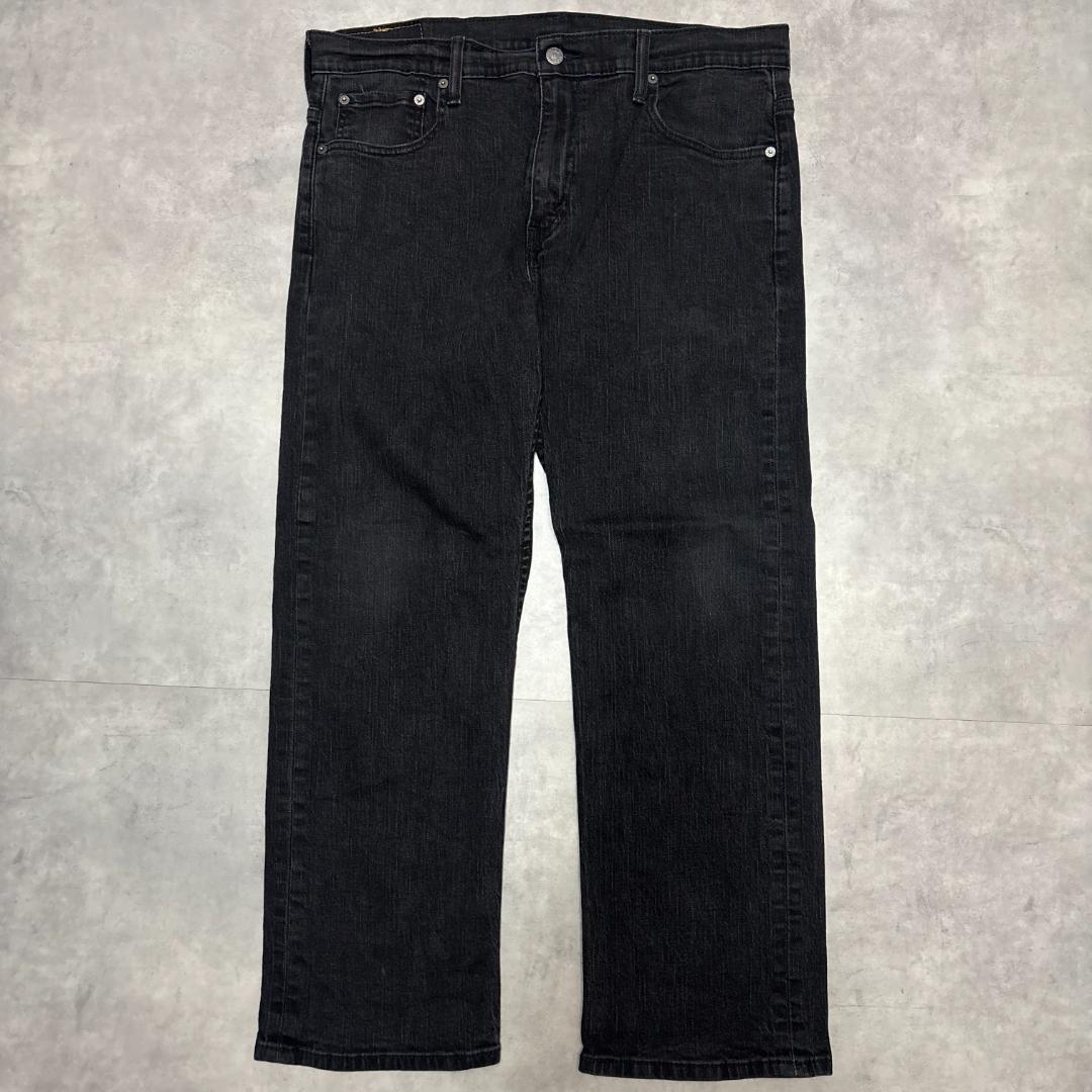 リーバイス569 Levis W34 ブラックデニム 黒 古着 20028