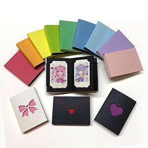 単品]推in帳 チェキ ブックカバー（9色） | おりがみデザイン