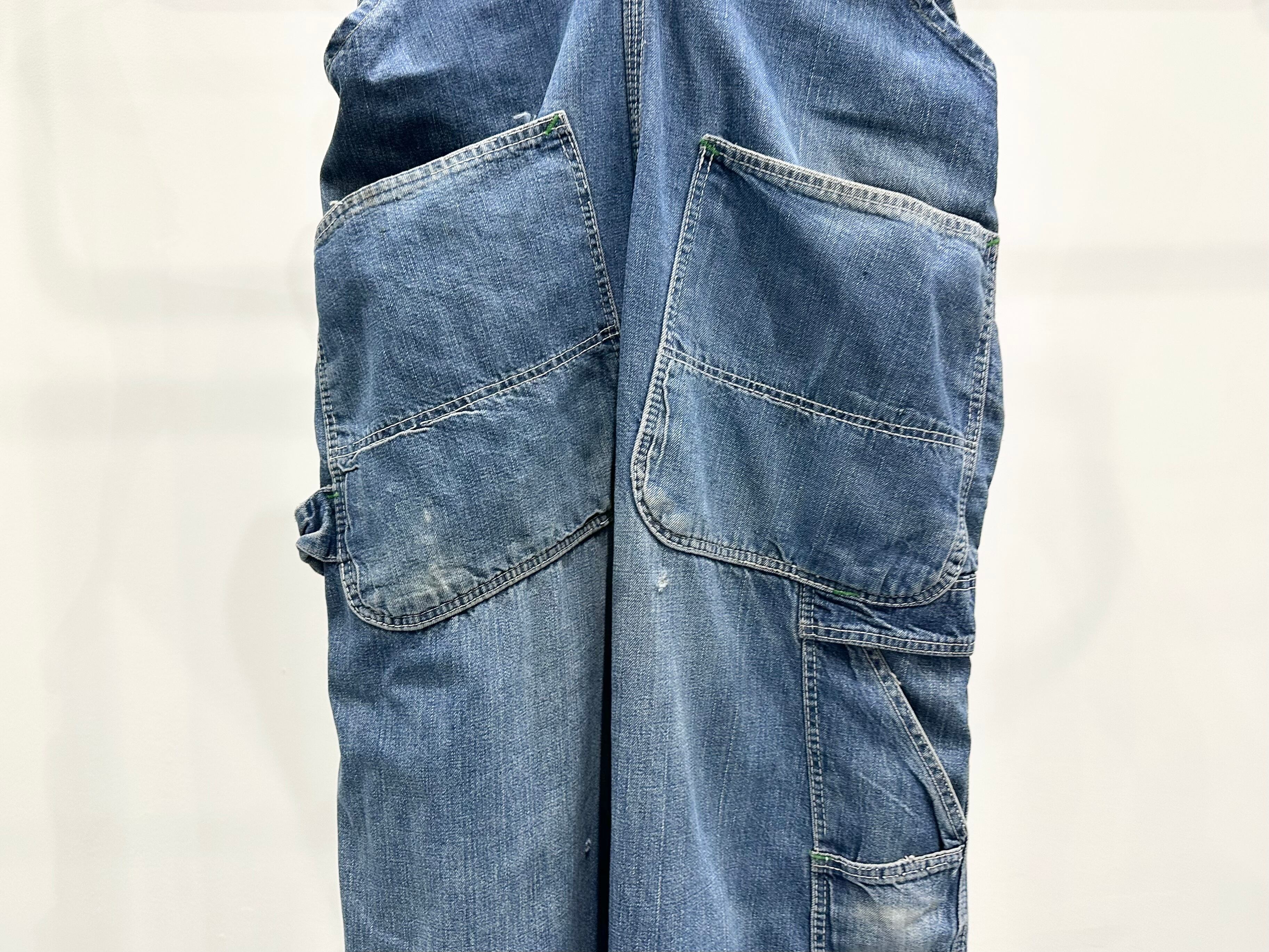 USED】60s vintage POINTER デニム オーバーオール | Racey