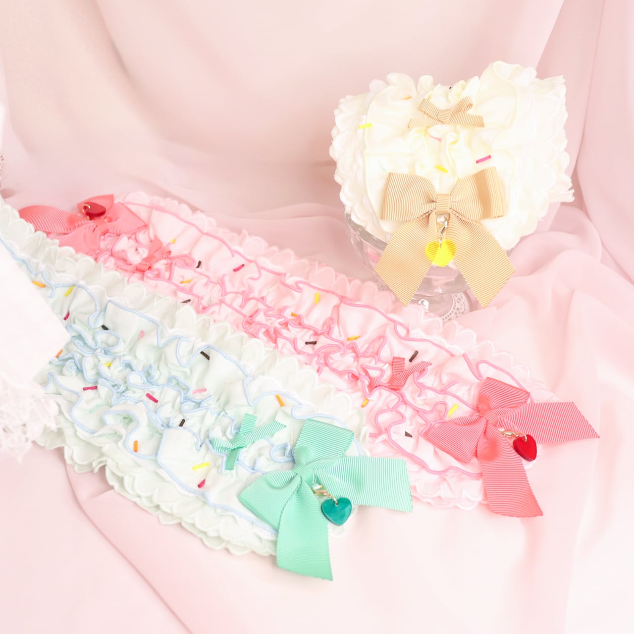 トッピングスプレーアイスヘッドドレス♡ストロベリー♡ | PAY ID