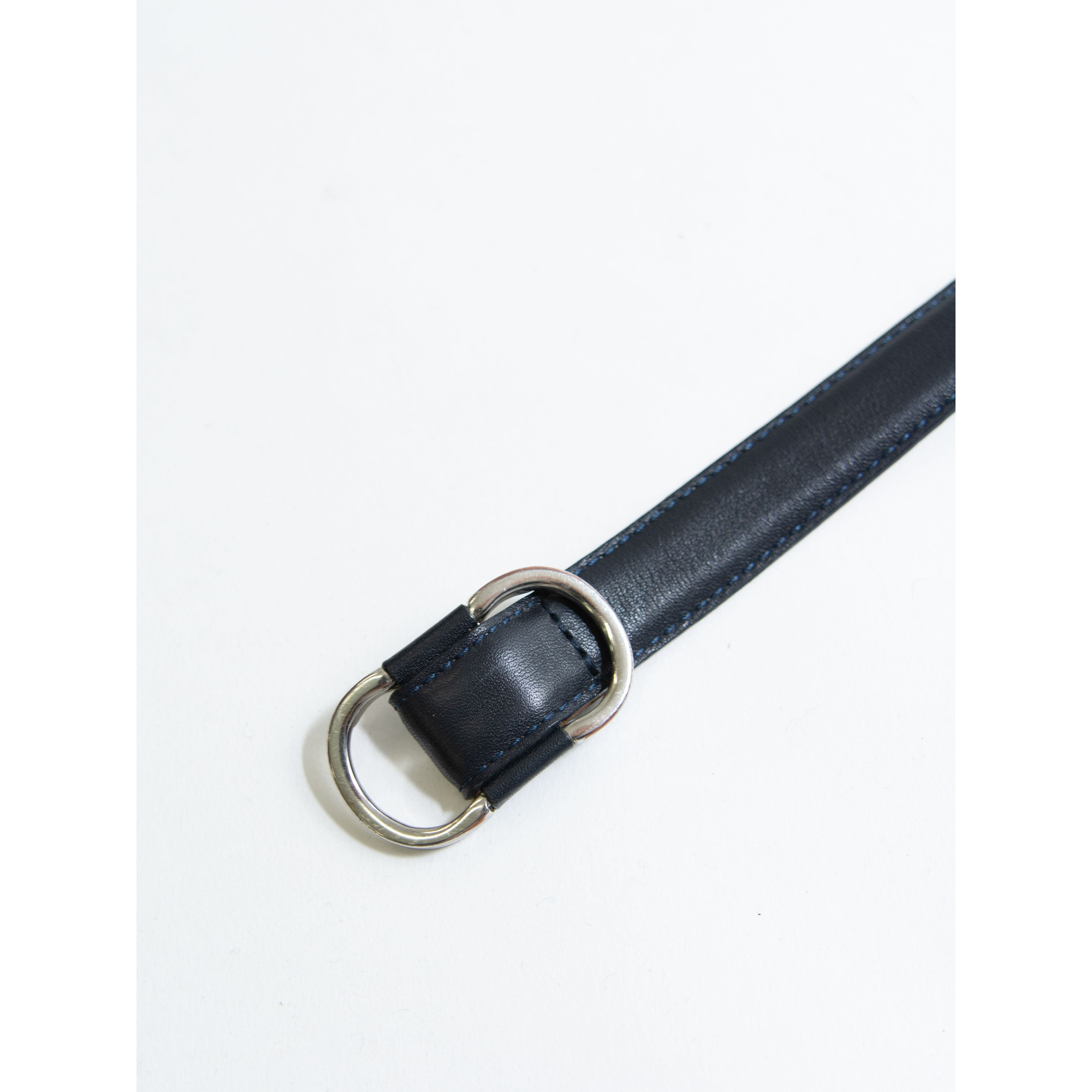 【Talbots】Made in Italy buckle leather belt(タルボット イタリア製 バックルレザーベルト M)11d
