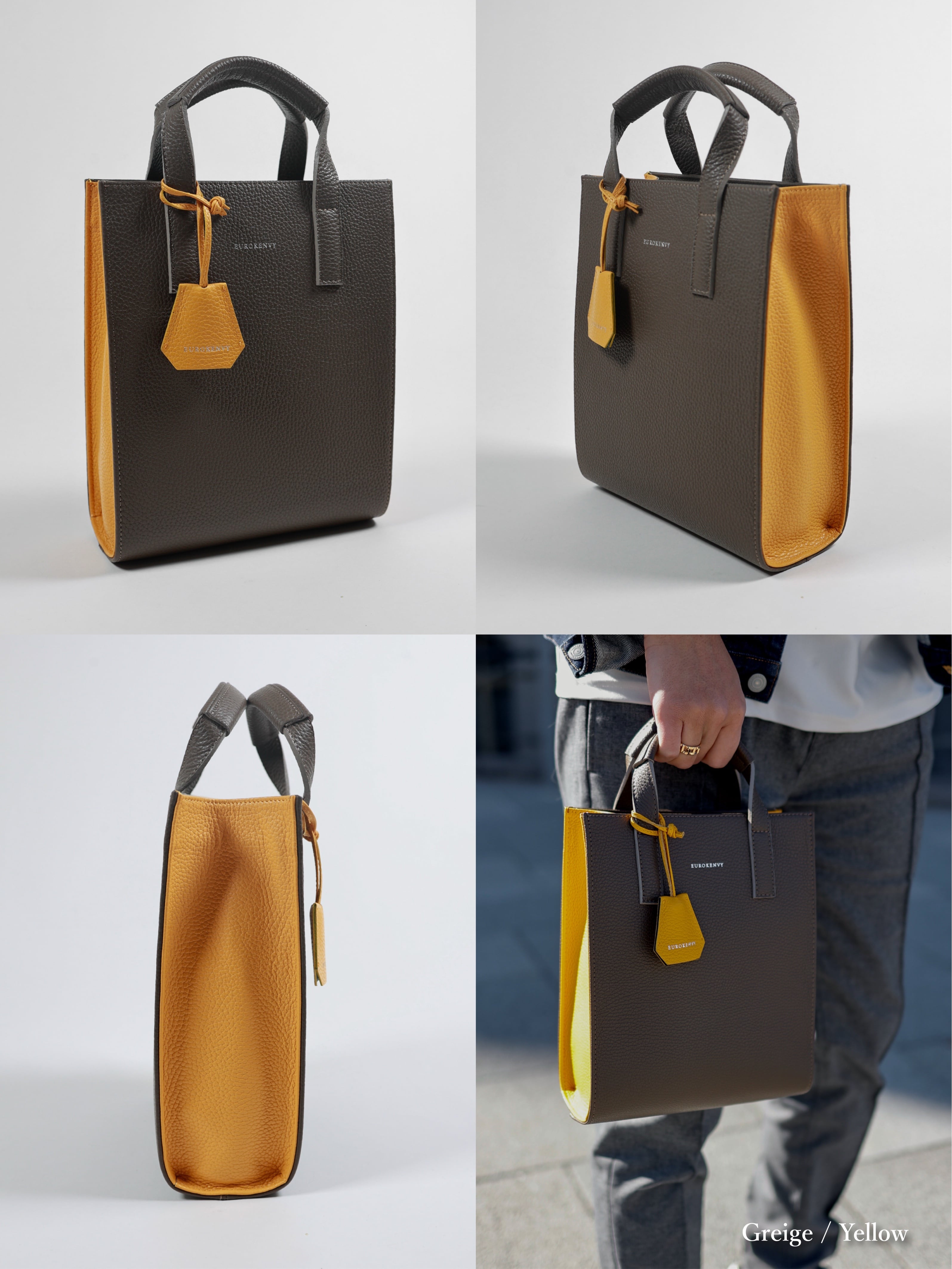 人気No.1】Italian Leather Mini Totebag【イタリア・マストロット社製