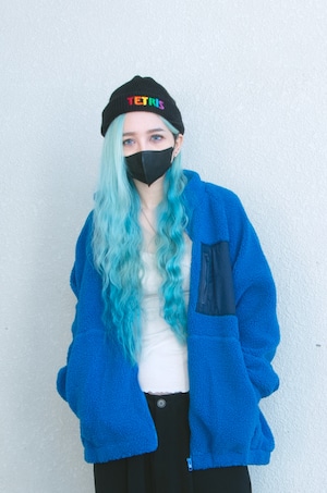 Blue boa JKT