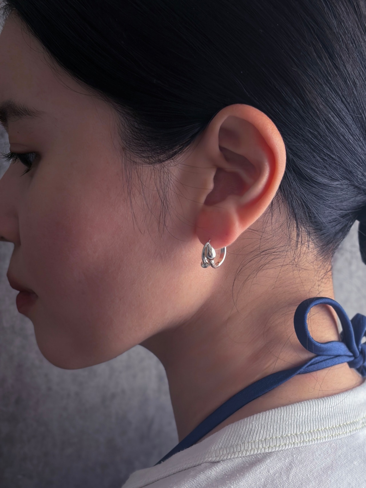 Jelly Fish／BLUG Hoop earring