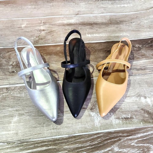 フラットストラップスリッパ/レディース/38-13333