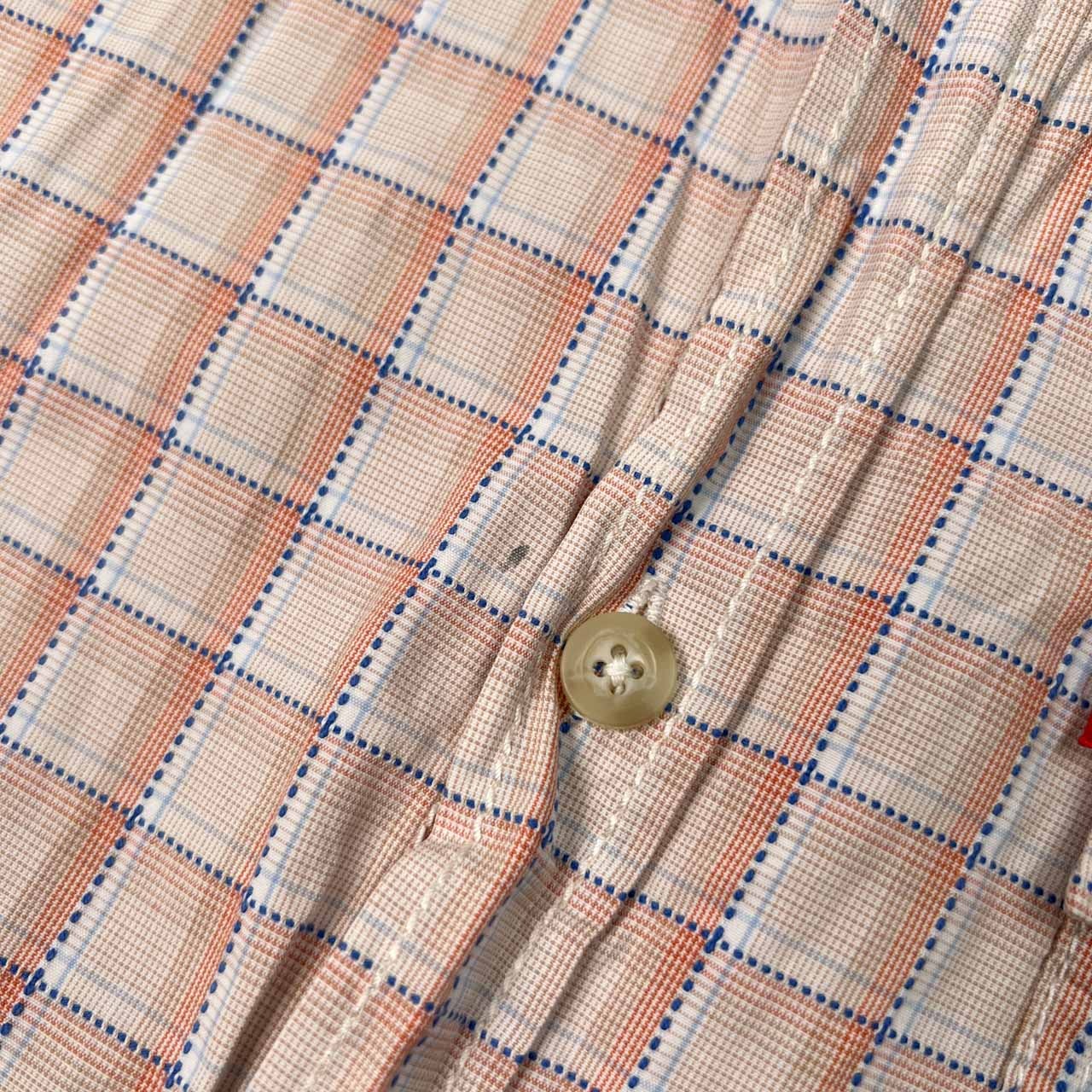 Levis リーバイス ポケット付き チェック柄 BD 半袖シャツ サイズ L /メンズ