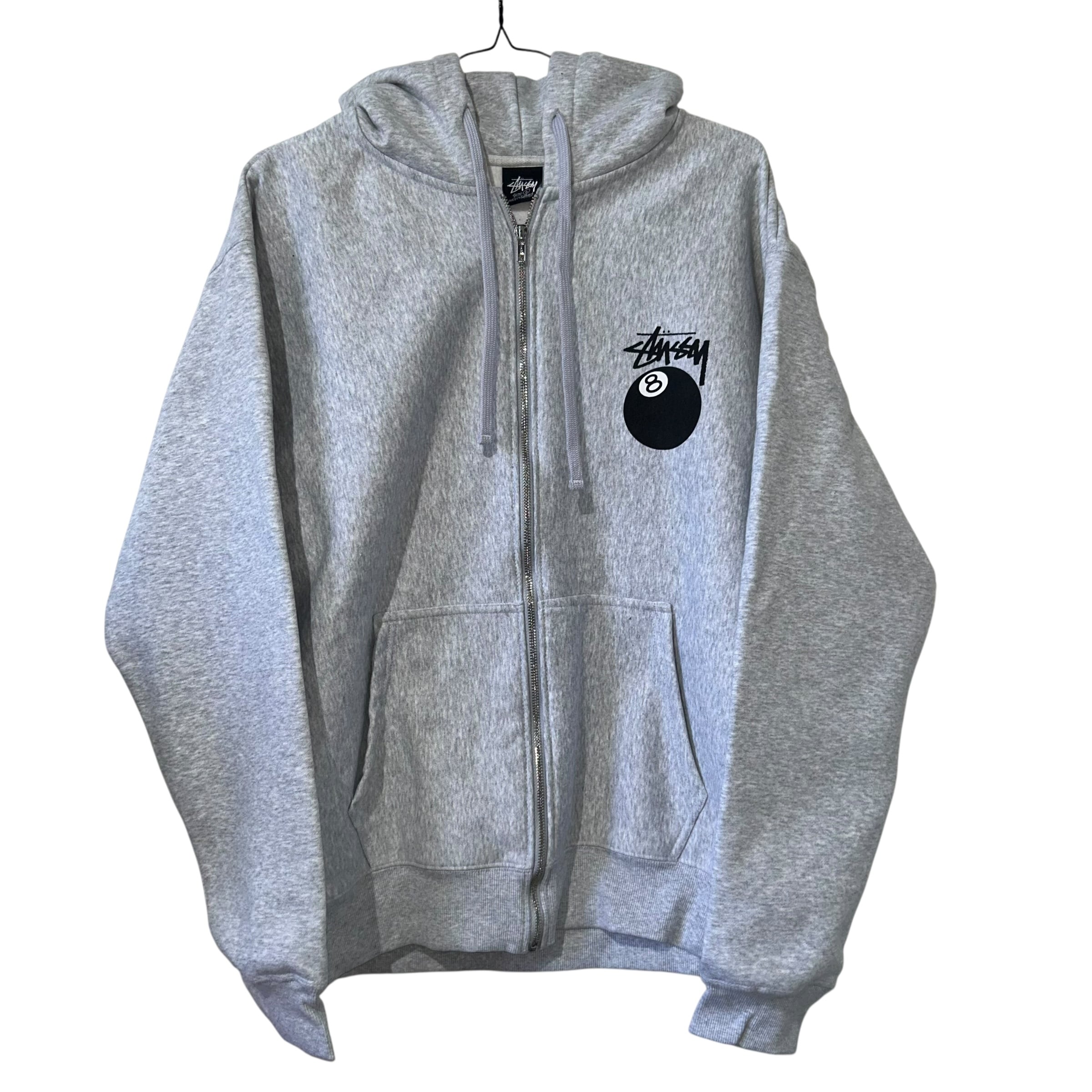STUSSY エイトボール ジップパーカー 8ball ziphoo 2026年最新stussy