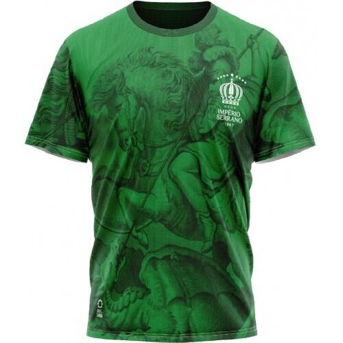 IMPÉRIO SERRANO -Camiseta São Jorge(ベーシックシャツ、女性用ベビールック、タンクトップ、ジュニアサイズ)