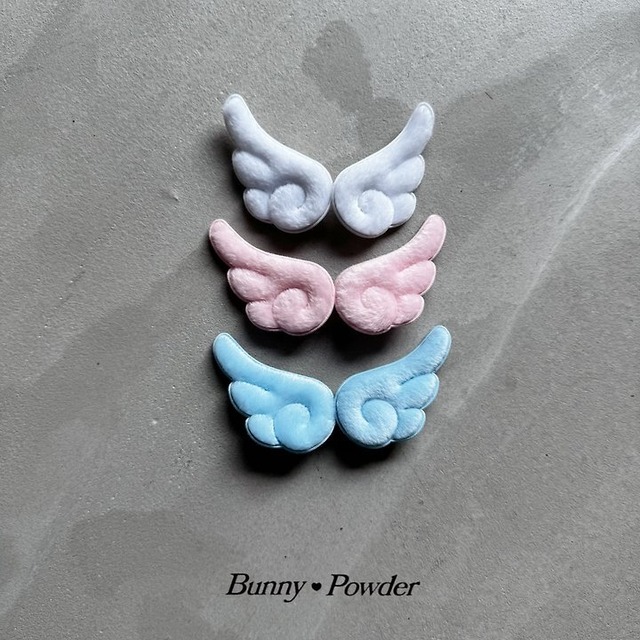 【取寄】bunny powder｜wing hair pin｜ウィングヘアピン｜FREE｜kids&jr｜26 autumn