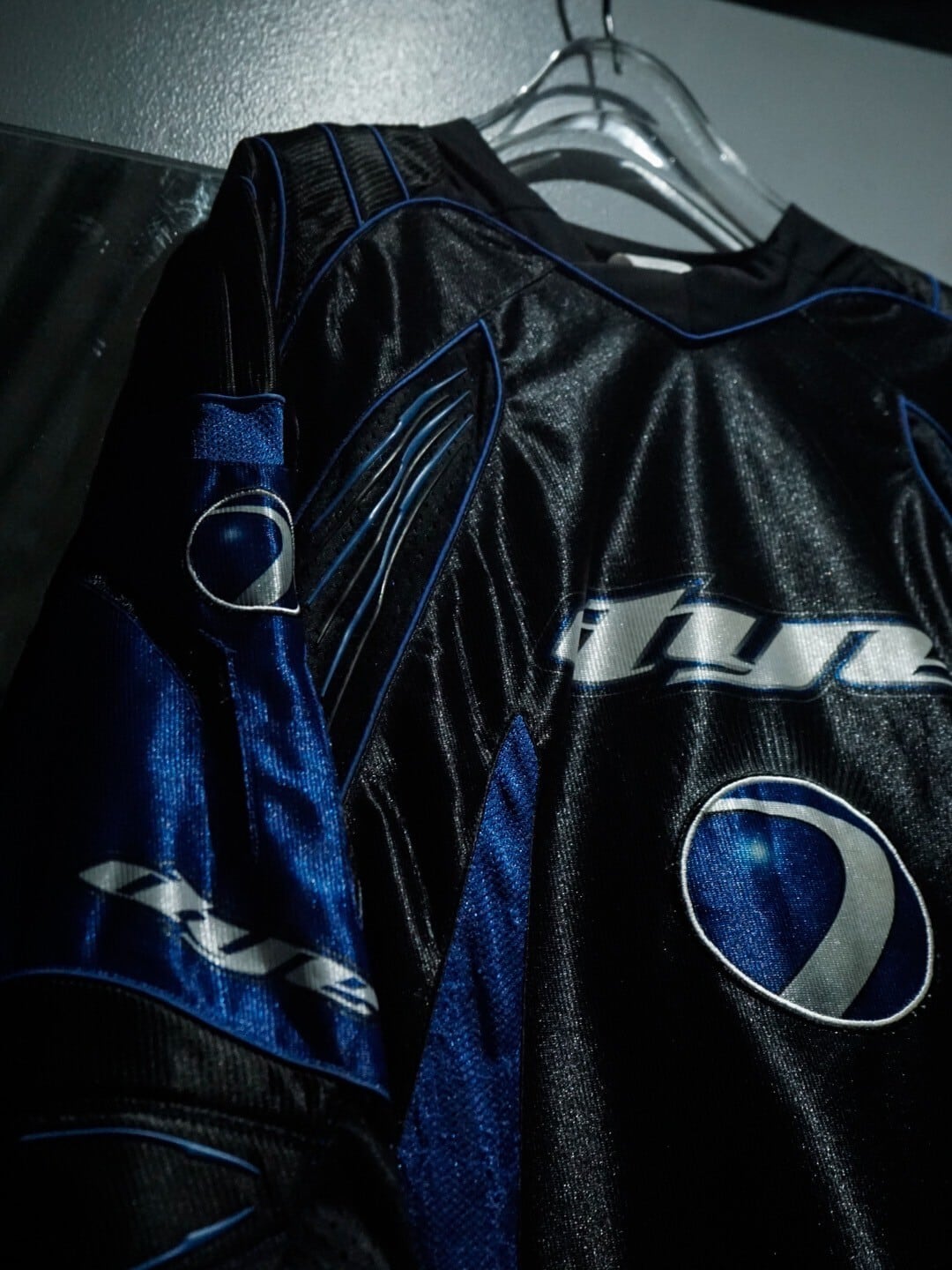 add (C) vintage】Metallic Color Loose Goalkeeper Game Shirt | Caka