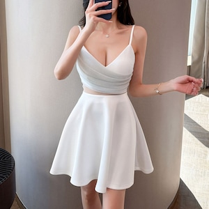 ミニドレス ～XL（4色） K2672