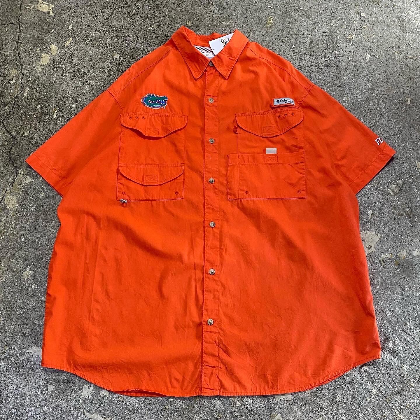 00s Columbia PFG fishing S/S shirt