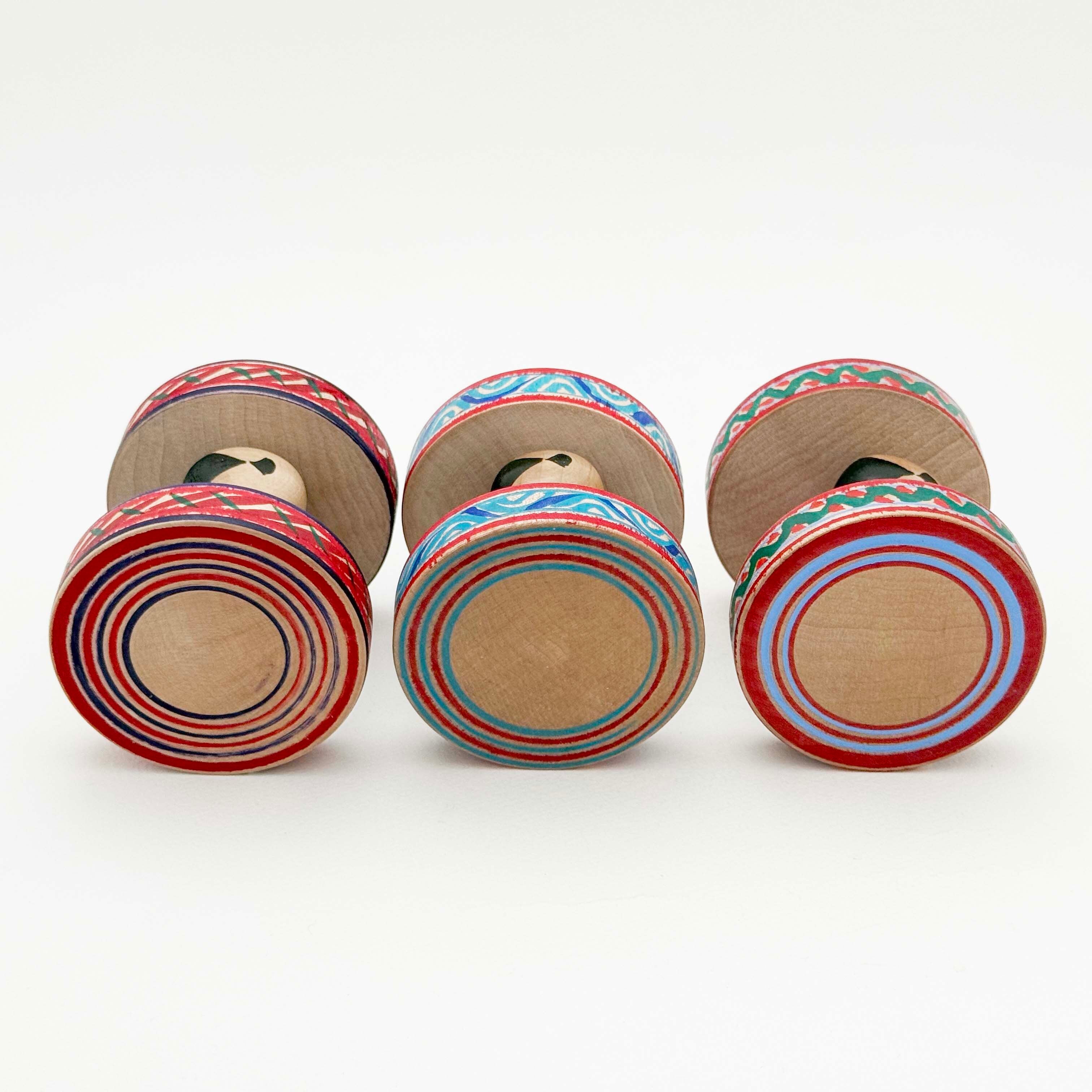 福助こけし福車（独立系 / 志田菊宏工人）