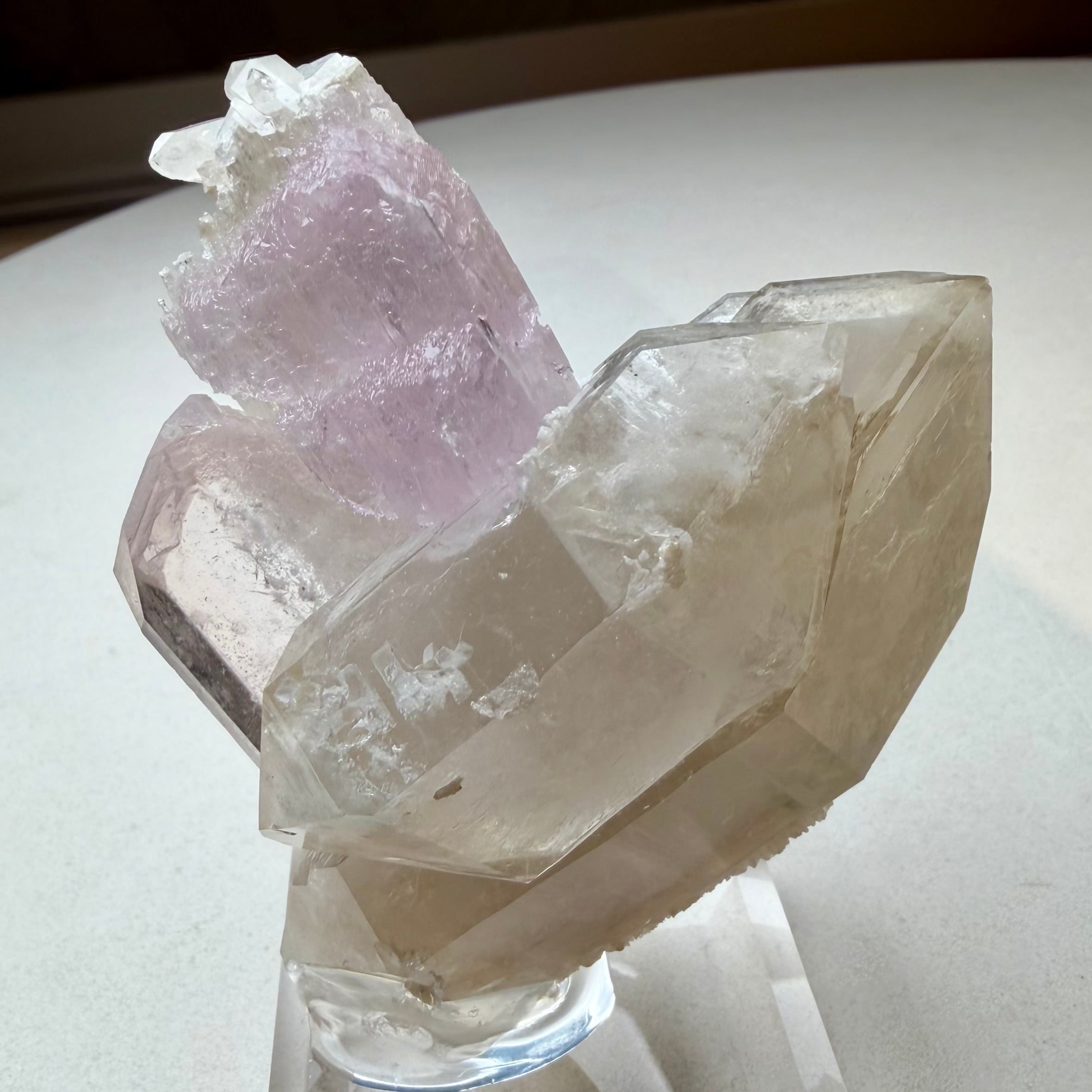 アクアマリン / モルガナイト / マイカ【Aquamarine & Morganite with