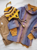 1970’s ~ 1980‘s Vintage Scandinavian Wool Cowl-Neck Top