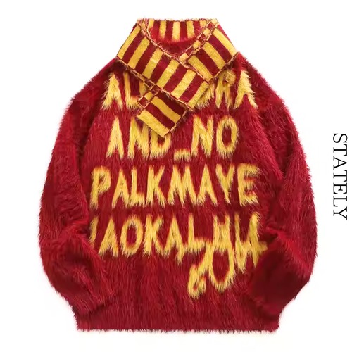 ヴィンテージボーダーモヘアニット/2color_T230 画像