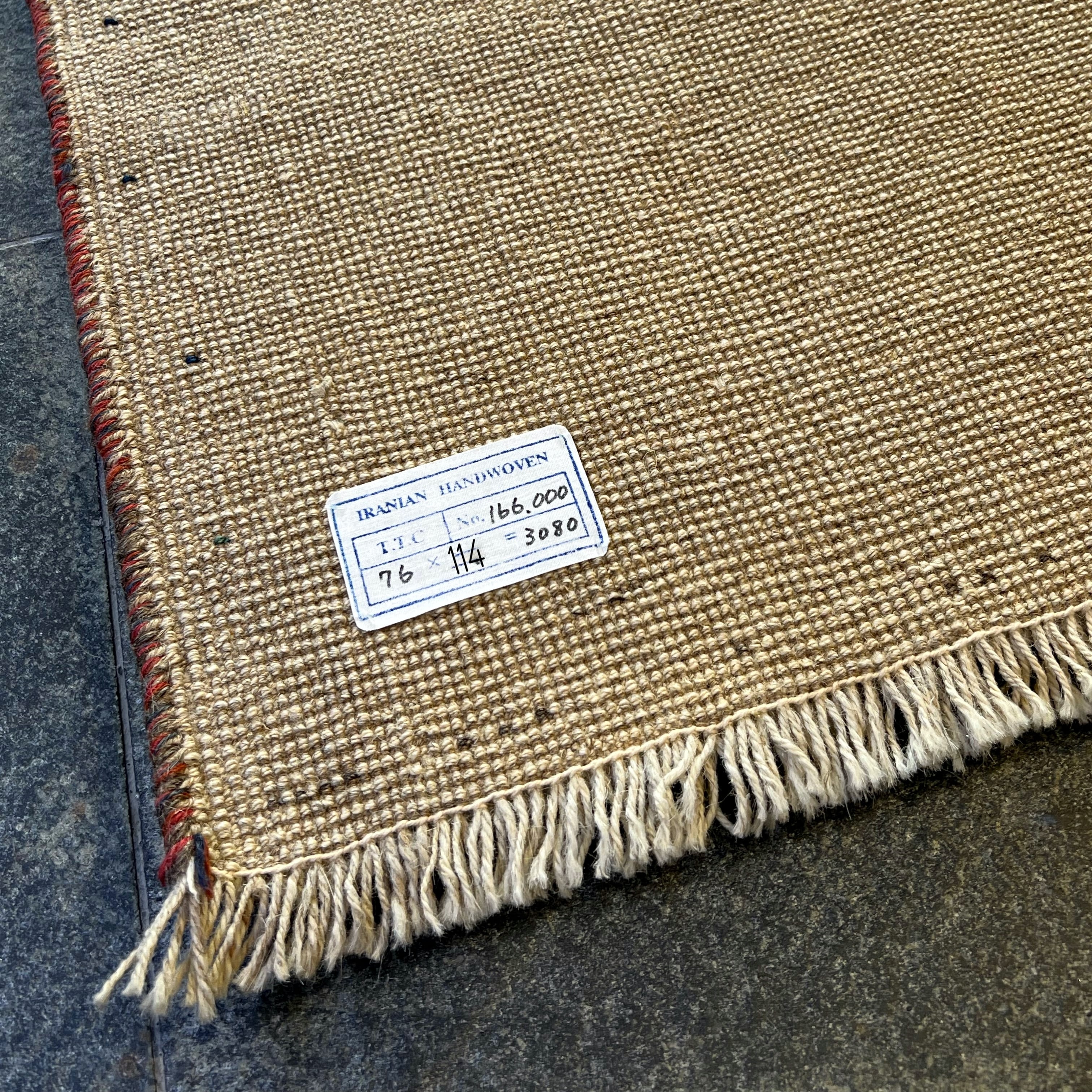 ギャッベ 玄関マットサイズ(L) 原毛カラー 114×76【KHOD-002 ギャッベ 玄関マットサイズ(L) 原毛カラー 114×76【KHOD-002