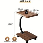 サイドテーブル コーヒーテーブル キャスター付き 防水 机 ティーテーブル マルチテーブル おしゃれ