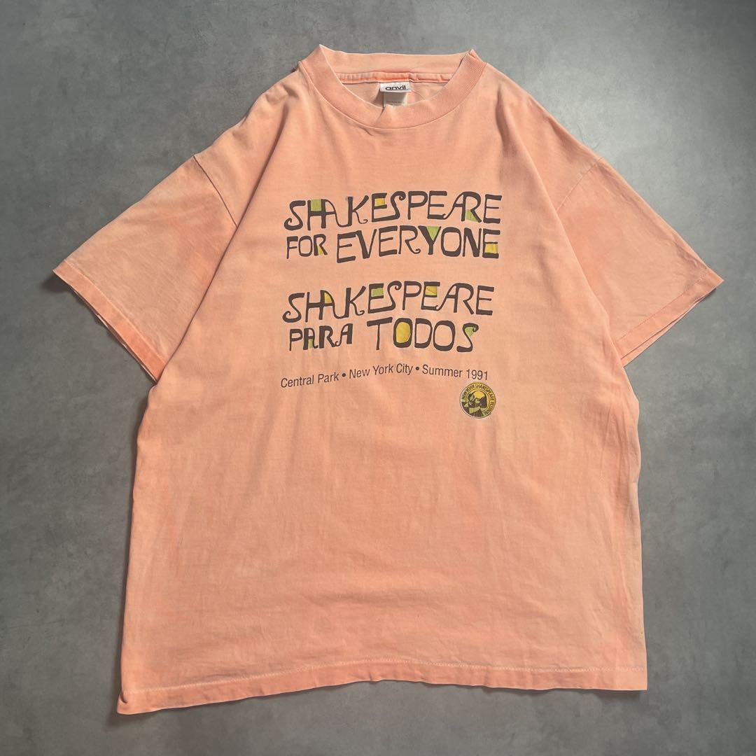 90s USA製 シェイクスピア イベント vintage T-shirt