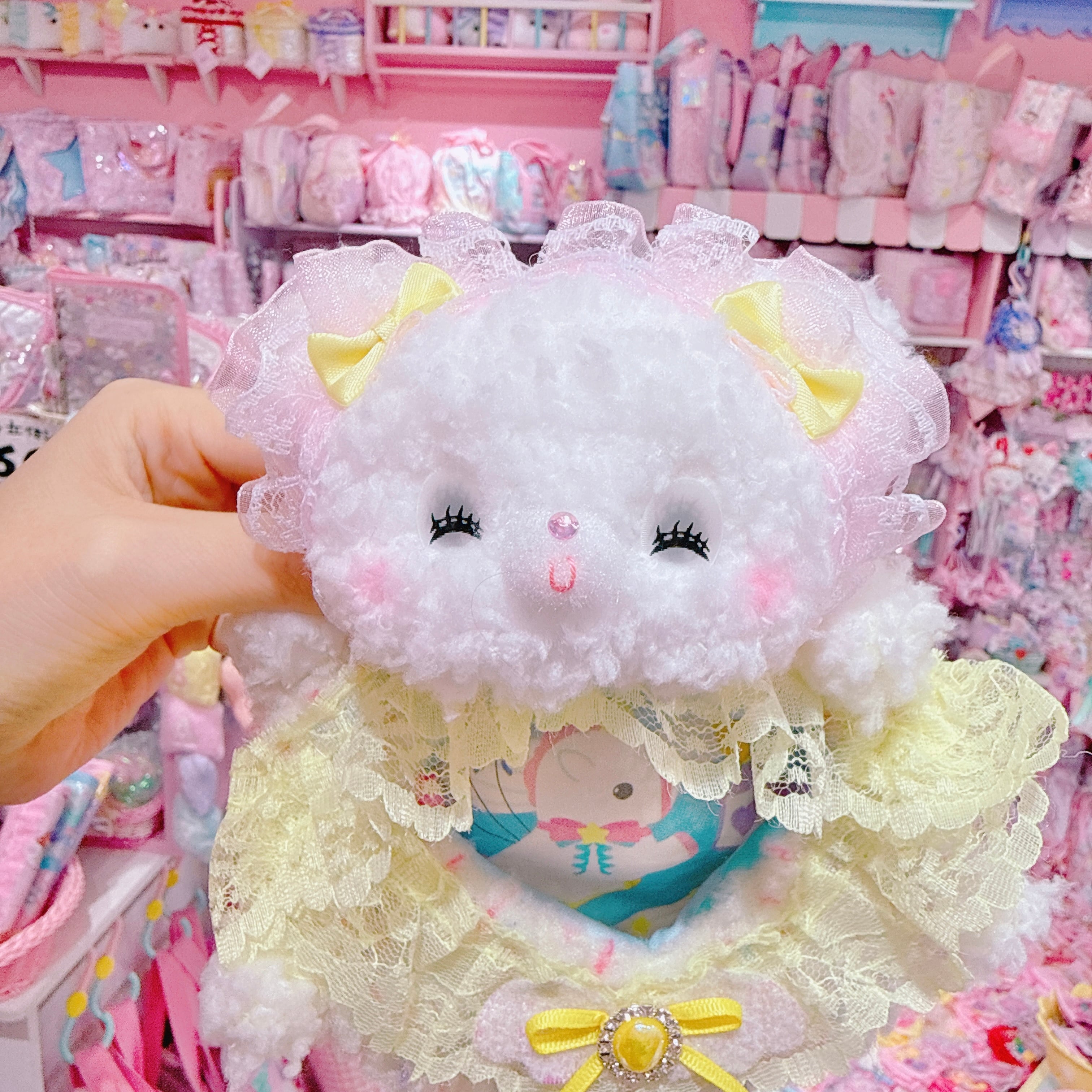 【M4】65-9ウインクするよ♪11cm前後サイズ用着ぐるみ