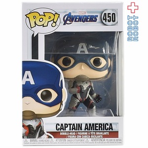 ファンコ POP! 450 マーベル アベンジャーズ エンドゲーム キャプテン・アメリカ ビニールフィギュア 箱入