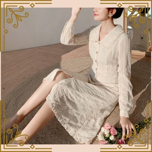 ♦レースブラウスワンピース♦trnd650