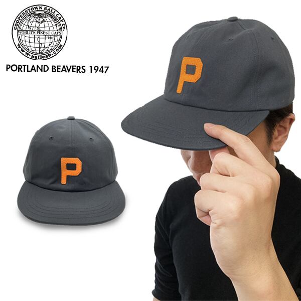 COOPERSTOWN BALLCAP クーパーズタウンボールキャップ PITC28 DGREY_OrangeFELT フリーサイズ