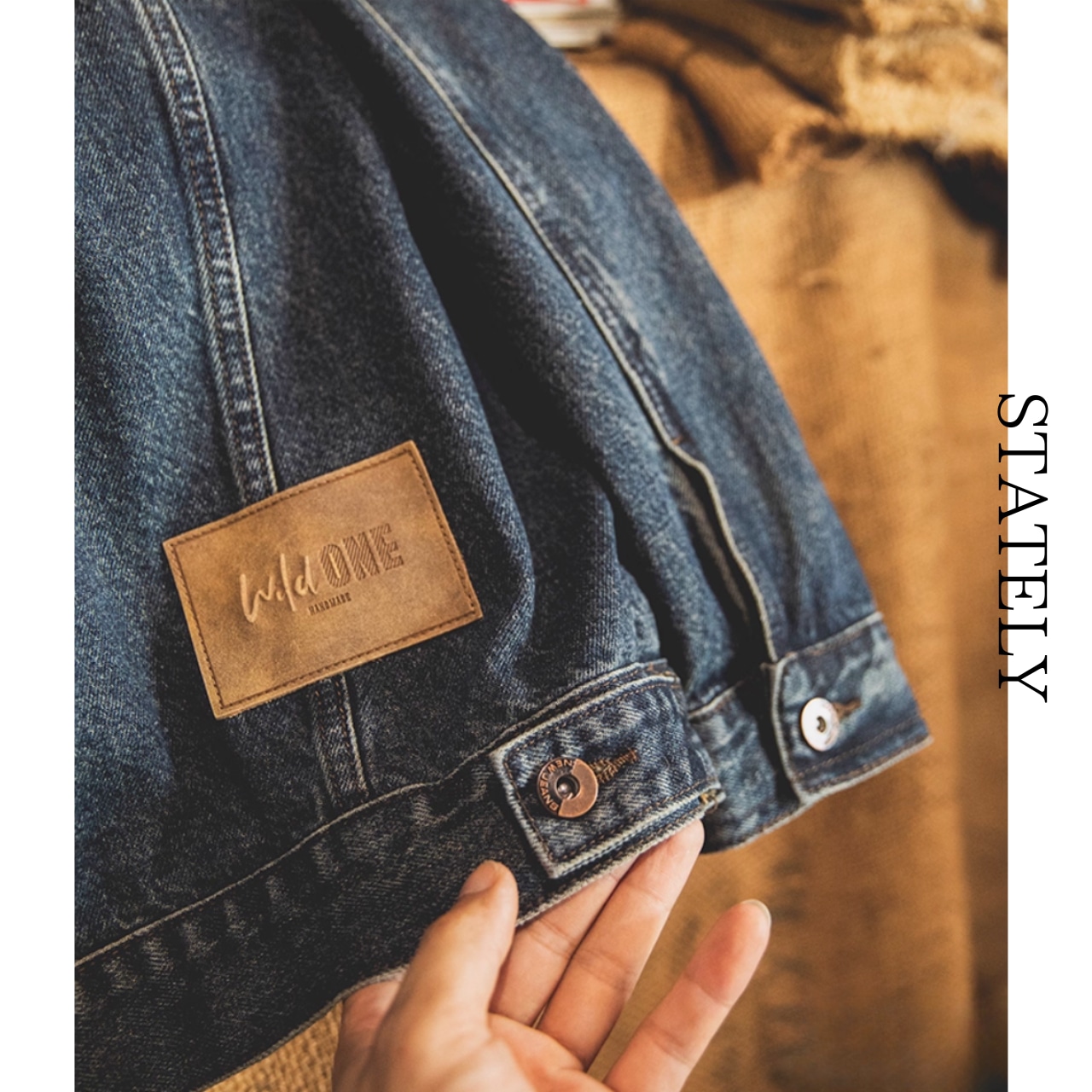 vintageデザインデニムジャケット_O03・画像7