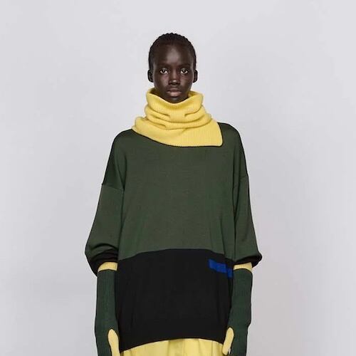 Graphpaper/グラフペーパー・Mercerized Fine Wool Snood | a flat shop