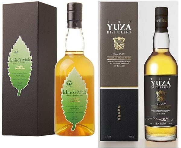 イチローズモルト 羽生/秩父DD + 遊佐蒸溜所 2023 バーボン樽熟成 各1