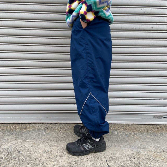 US AIR FORCE IPFU ナイロントレーニングパンツ 紺 M 軍物