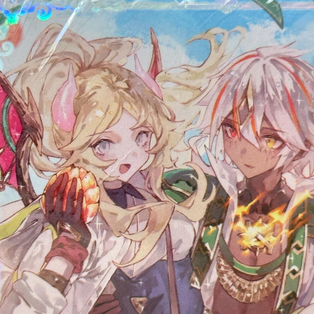 Ys35c 白の聖女エクレシア アルバスの落胤 60枚 遊戯王 カードスリーブ