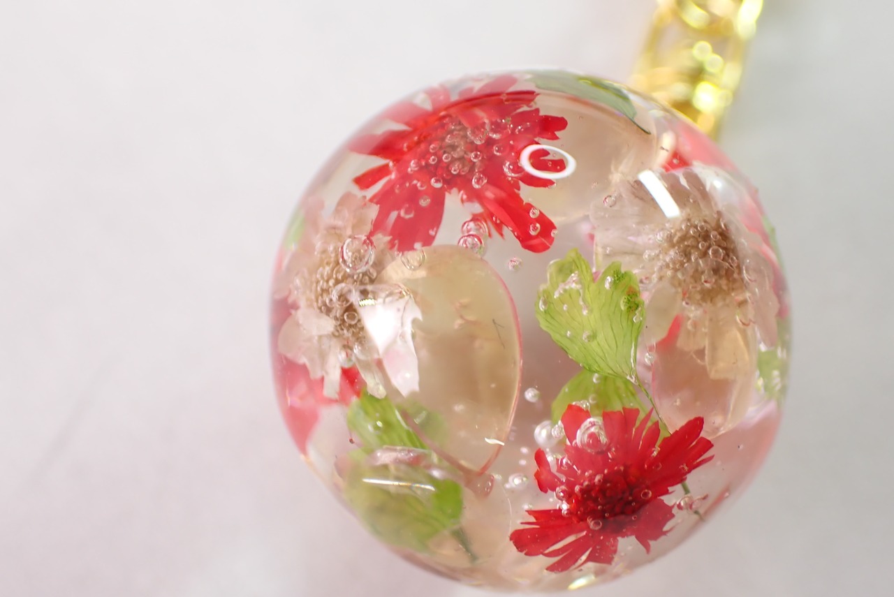 シトリンレジンチャーム　 [D11‐243]