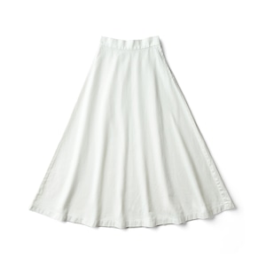 フレアースカート　ホワイト