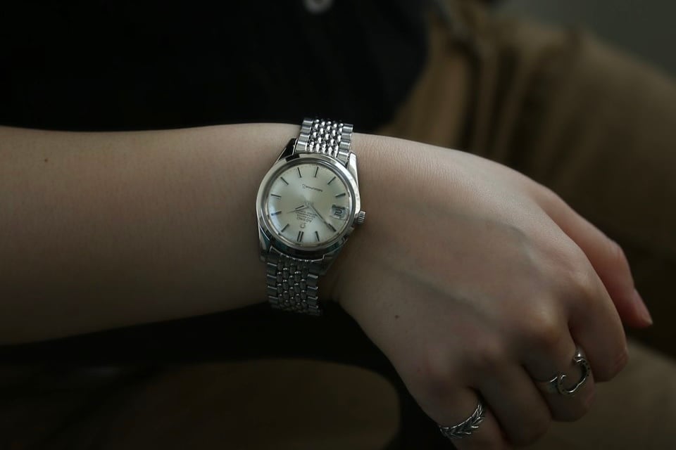 OMEGA】 1960's オメガ シーマスタークロノメーター ライス OMEGA】 1960's オメガ シーマスタークロノメーター ライス