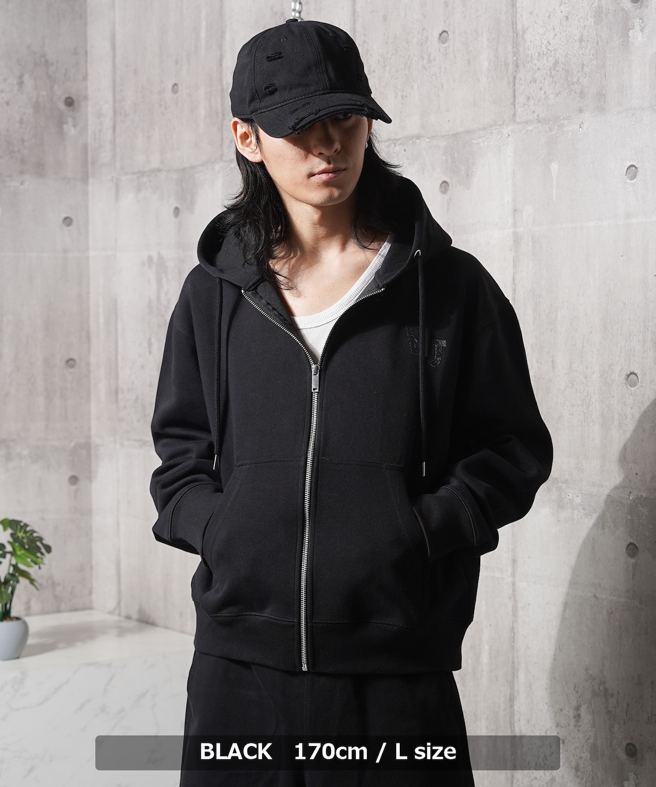 ◆NEW JACK 刺繍 クロップド ZIPパーカー◆gt-7822162