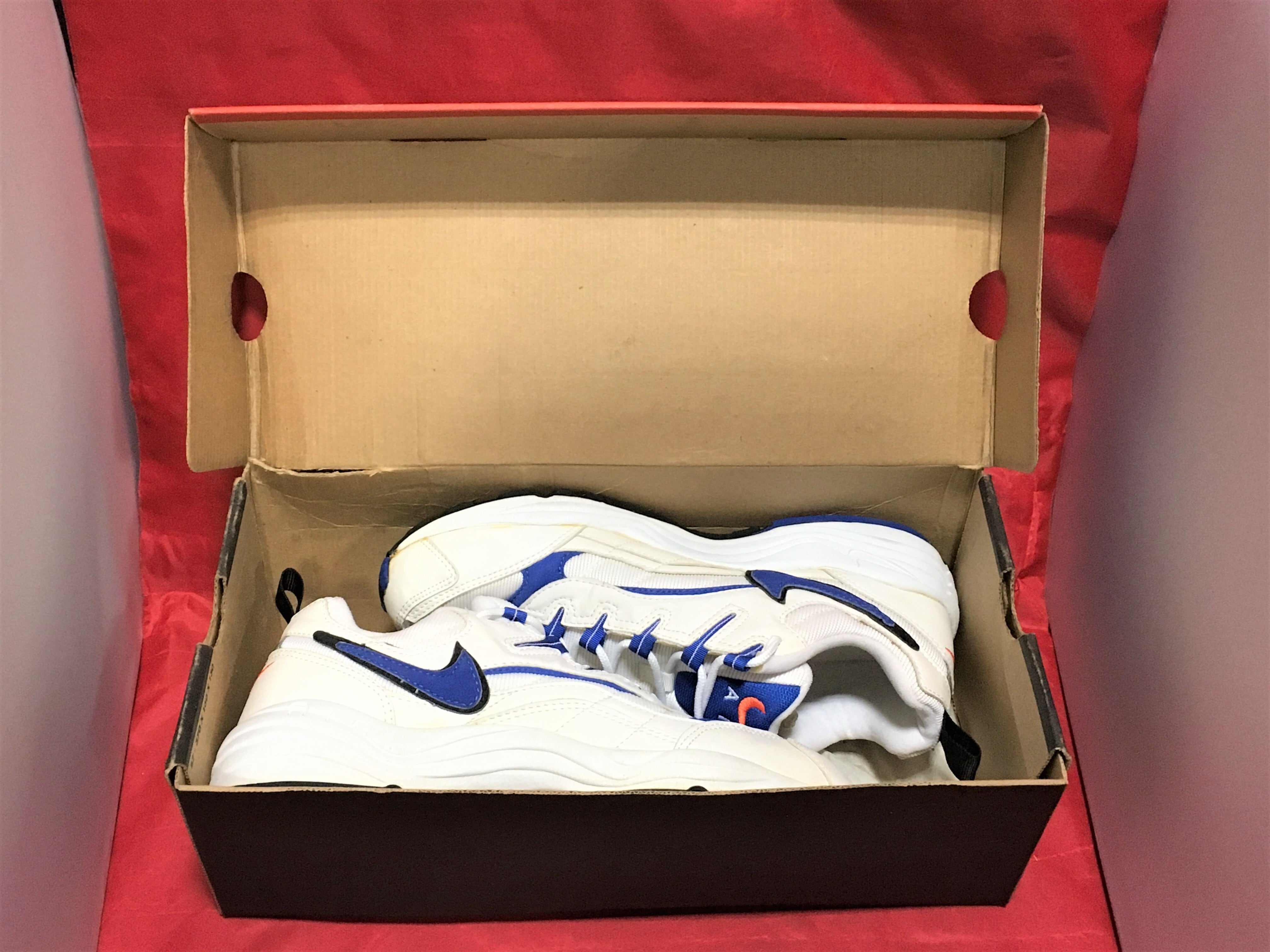 NIKE（ナイキ）AIR AEGIS（エア イージス）102043 白/青/オレンジ 90s