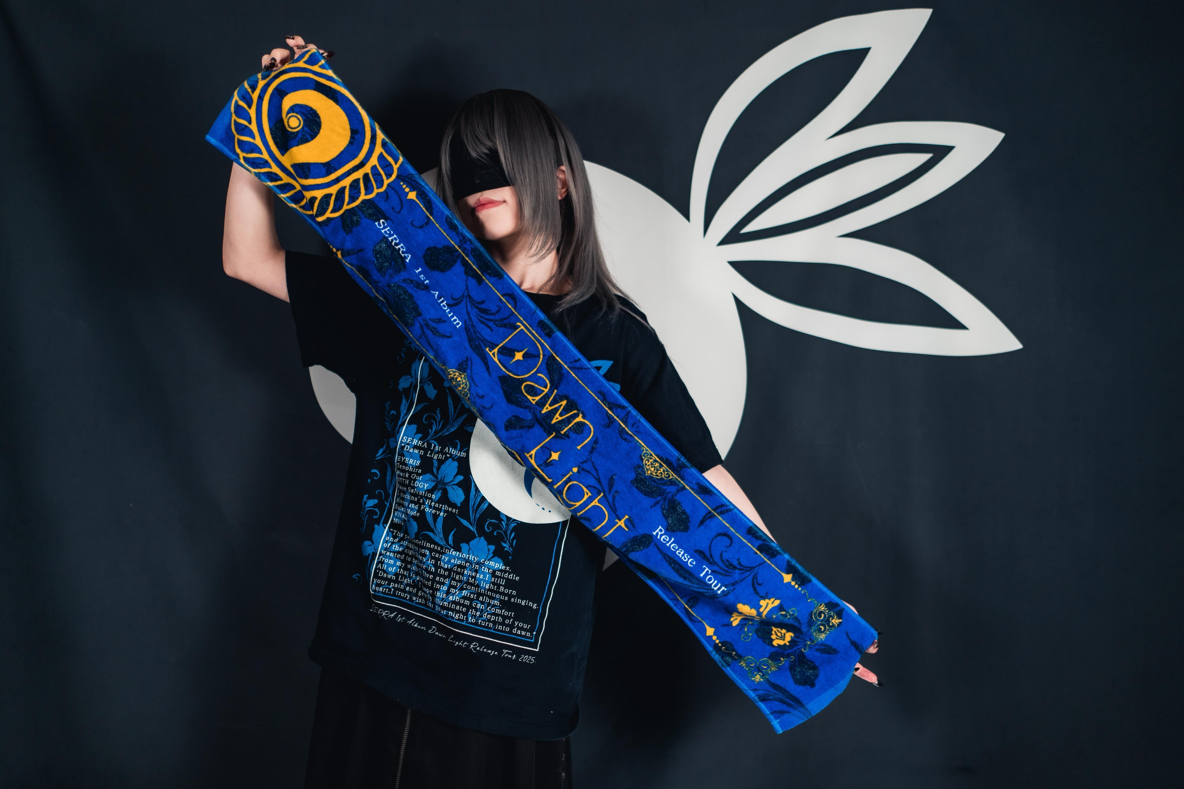 あいす パーカー iLiFE　【値下げしました】 受注生産限定】3周年記念アイリスジップアップパーカー (BLACK